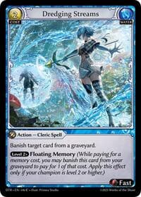 Dredging Streams - Distorted Reflections - Grand Archive TCG card