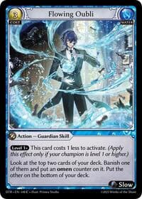 Flowing Oubli - Distorted Reflections - Grand Archive TCG card