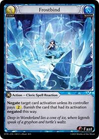 Frostbind - Distorted Reflections - Grand Archive TCG card