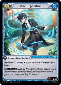 Mire Reparation - Distorted Reflections - Grand Archive TCG card