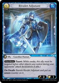 Rivulet Adjutant - Distorted Reflections - Grand Archive TCG card