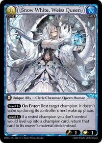 Snow White, Weiss Queen - Distorted Reflections - Grand Archive TCG card