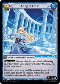 Song of Frost - Distorted Reflections - Grand Archive TCG card