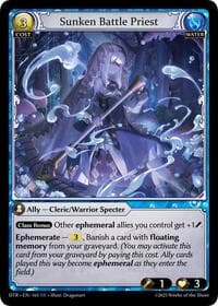Sunken Battle Priest - Distorted Reflections - Grand Archive TCG card