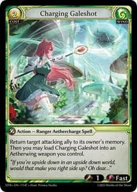 Charging Galeshot - Distorted Reflections - Grand Archive TCG card