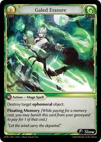 Galed Erasure - Distorted Reflections - Grand Archive TCG card