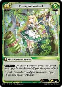 Ouragan Sentinel - Distorted Reflections - Grand Archive TCG card