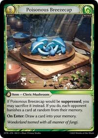 Poisonous Breezecap - Distorted Reflections - Grand Archive TCG card