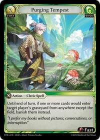 Purging Tempest - Distorted Reflections - Grand Archive TCG card