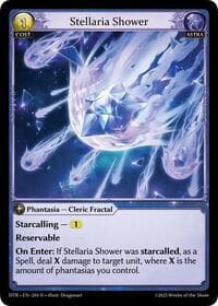 Stellaria Shower - Distorted Reflections - Grand Archive TCG card