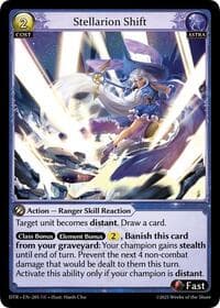 Stellarion Shift - Distorted Reflections - Grand Archive TCG card