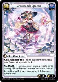 Crossroads Specter - Distorted Reflections - Grand Archive TCG card