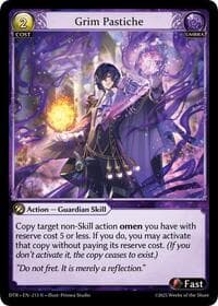 Grim Pastiche - Distorted Reflections - Grand Archive TCG card
