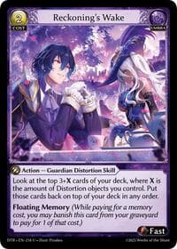 Reckoning's Wake - Distorted Reflections - Grand Archive TCG card