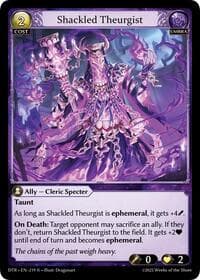 Shackled Theurgist - Distorted Reflections - Grand Archive TCG card
