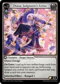 Diana, Judgment's Arrow - Distorted Reflections Starter Decks - Grand Archive TCG card