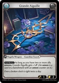Grande Aiguille - Distorted Reflections Starter Decks - Grand Archive TCG card
