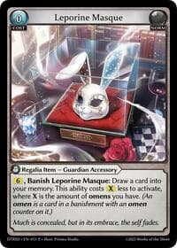 Leporine Masque - Distorted Reflections Starter Decks - Grand Archive TCG card