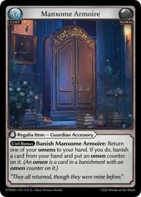 Manxome Armoire - Distorted Reflections Starter Decks - Grand Archive TCG card