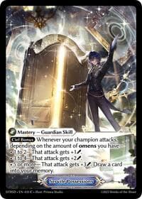 Servile Possessions - Distorted Reflections Starter Decks - Grand Archive TCG card