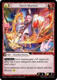Torch Marshal - Distorted Reflections Starter Decks - Grand Archive TCG card