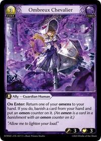 Ombreux Chevalier - Distorted Reflections Starter Decks - Grand Archive TCG card