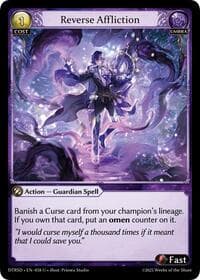 Reverse Affliction - Distorted Reflections Starter Decks - Grand Archive TCG card