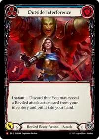 Outside Interference - Super Slam - Flesh and Blood TCG card