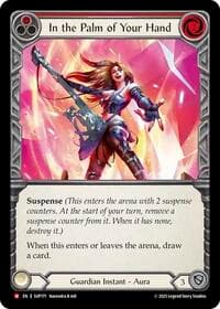 In the Palm of Your Hand - Super Slam - Flesh and Blood TCG card