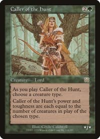 Caller of the Hunt - Mercadian Masques - Magic: The Gathering card