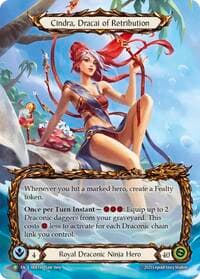 Cindra, Dracai of Retribution - HER144 - Flesh and Blood: Promo Cards - Flesh and Blood TCG card