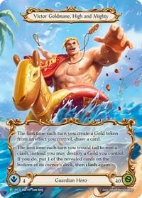 Victor Goldmane, High and Mighty - HER145 - Flesh and Blood: Promo Cards - Flesh and Blood TCG card