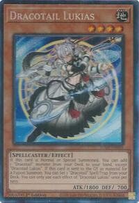 Dracotail Lukias (CR) - Justice Hunters - YuGiOh card