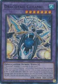 Dracotail Gulamel (Super Rare) - Justice Hunters - YuGiOh card