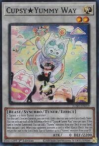 CupsyYummy Way (Super Rare) - Justice Hunters - YuGiOh card