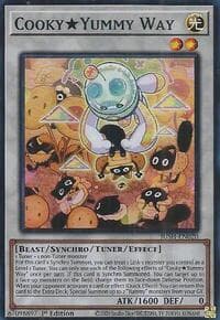 CookyYummy Way (Super Rare) - Justice Hunters - YuGiOh card