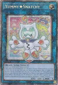 YummySnatchy (Starlight Rare) - Justice Hunters - YuGiOh card