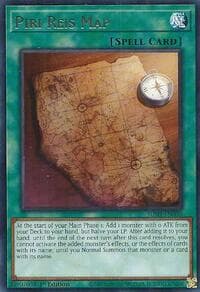 Piri Reis Map - Justice Hunters - YuGiOh card