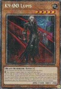 K9-00 Lupis (Starlight Rare) - Justice Hunters - YuGiOh card