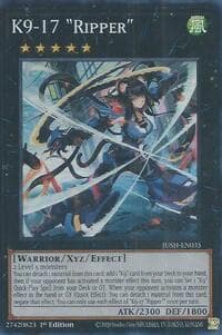 K9-17 "Ripper" - Justice Hunters - YuGiOh card