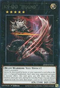 K9-00 "Hound" - Justice Hunters - YuGiOh card