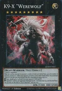 K9-X "Werewolf" - Justice Hunters - YuGiOh card