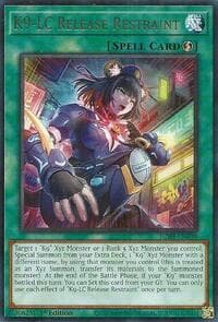 K9-LC Release Restraint - Justice Hunters - YuGiOh card