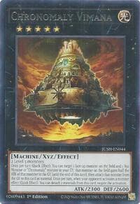 Chronomaly Vimana - Justice Hunters - YuGiOh card