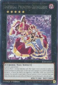 Imperial Princess Quinquery - Justice Hunters - YuGiOh card