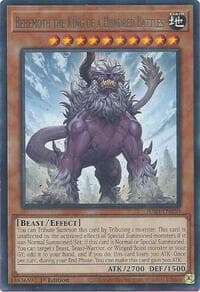 Behemoth the King of a Hundred Battles - Justice Hunters - YuGiOh card