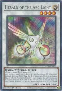 Herald of the Arc Light - Justice Hunters - YuGiOh card