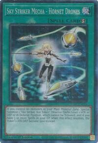 Sky Striker Mecha - Hornet Drones (CR) - Justice Hunters - YuGiOh card