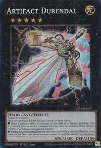 Artifact Durendal (Super Rare) - Justice Hunters - YuGiOh card