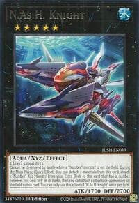 N.As.H. Knight - Justice Hunters - YuGiOh card
